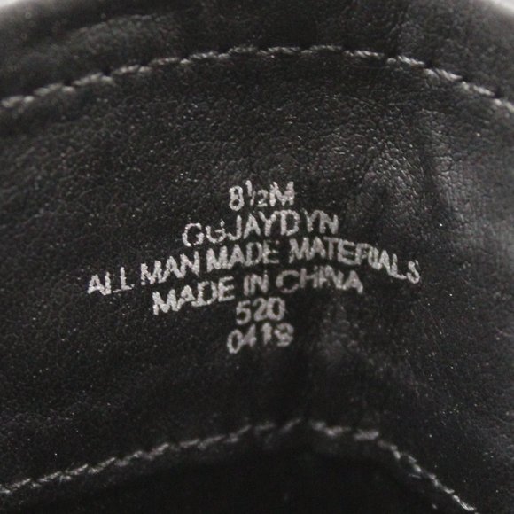 GBG Guess Women's Black Laced Zipper Healed Boot - Picture 4 of 5